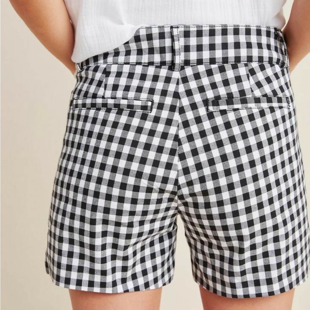 Anthropologie Gingham Shorts sz27 - Picture 2 of 5
